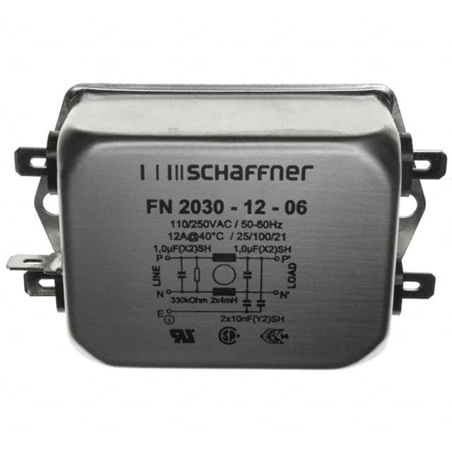 FN2030-12-06 Schaffner EMC Inc.  Netzfiltermodule